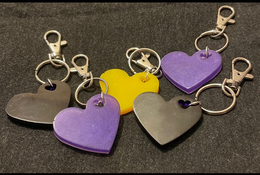 Heart keyring’s